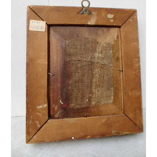 Gold 18th Century Gentlemans Formal Portrait For Sale - Image 8 of 9