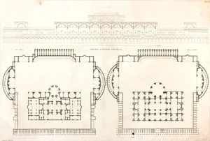 Jean-Nicholas-Louis Durand, Architectural Engraving, 1800