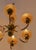 Vintage Bohemian Amber Glass Chandelier, Kamenický Šenov, 6-Light, 1970s For Sale - Image 6 of 7