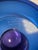 This bowl is a signed 11 inch Costa Boda centerpiece bowl designed by Goran Warff featuring a beautiful blue and magenta...