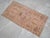 1960s Front of Bath Sink Rug Hand Made Kitchen Mat Muted Color Small Rug Laundry Room Decor - 1'10" X 3'7" For Sale - Image 13 of 18