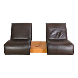 Free Motion Sofa in Leather from Koinor For Sale