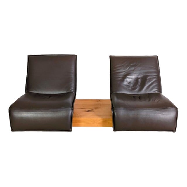 Free Motion Sofa in Leather from Koinor For Sale