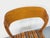 Wood Vintage Sleigh Chair in Wood and Wool Fabric from Baumann, 1970s For Sale - Image 7 of 14