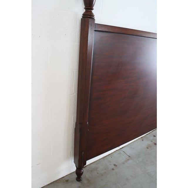 Ralph Lauren Mahogany King Canopy Headboard Chairish
