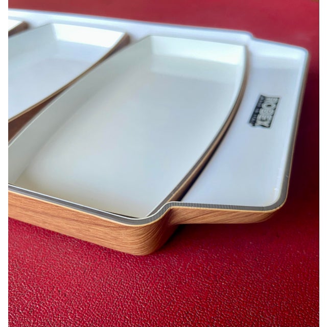 1970s Italian Serving Set by Robex Coleppio, 1970s, Set of 4 For Sale - Image 5 of 7