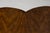 Brown Pair of 1930s French Art Deco Mustache-Back Oak and Walnut Side Accent Chairs For Sale - Image 8 of 18