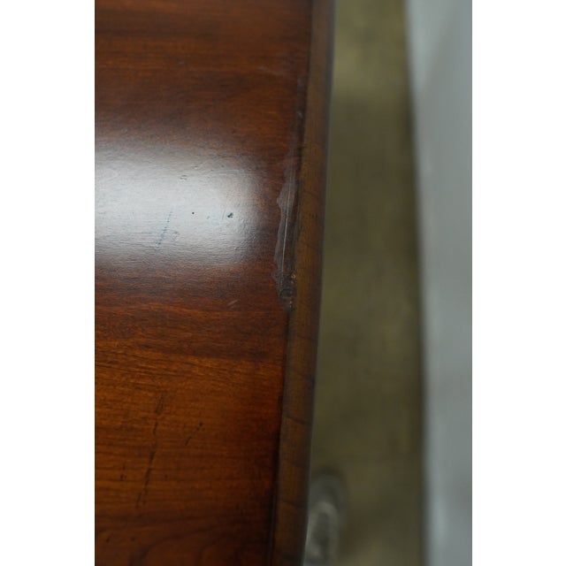 Vintage Queen Anne Extendable Dining Table For Sale - Image 15 of 15