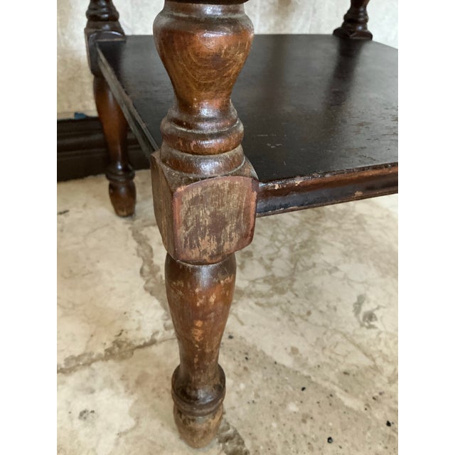 Rare Find, Antique Abernathy Side Table For Sale - Image 4 of 12