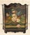 Hollywood Regency Vintage Florentine Style Hand-Painted Folding Fireplace Screen For Sale - Image 3 of 10