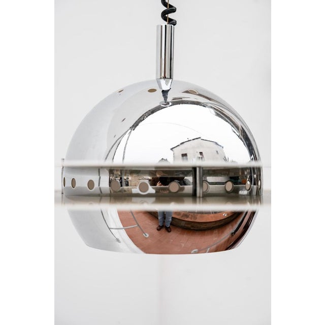 1960s French UFO Pendant Lamp, 1960s For Sale - Image 5 of 11