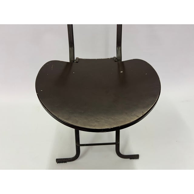 Dafne Folding Chair by Gastone Rinaldi for Thema, Italy, 1970s, Set of 4 For Sale - Image 13 of 14