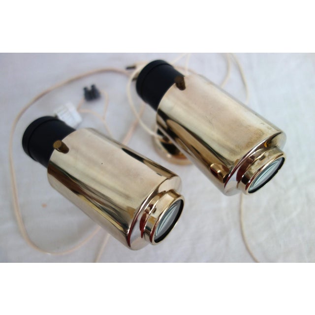 Mid-Century Modern Zodiac Spot Wall Sconces by Jacques Biny for Lita, 1950s, Set of 2 For Sale - Image 3 of 18