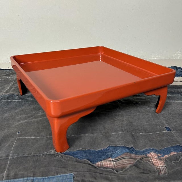 Traditional Urushi Lacquer Serving Table, 1920s For Sale - Image 14 of 14