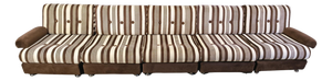 Modular Seventies Sofa Set with 5 Elements, Germany, 1970, Set of 5