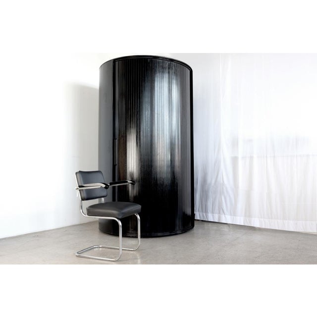 1980s Cylinder-Shaped Monumental Wardrobe, Italy, 1985 For Sale - Image 5 of 15