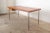 Solid large desk by Philippe Meerman, Belgium Architect designed for the Coene. The desktop features a wonderful pattern...