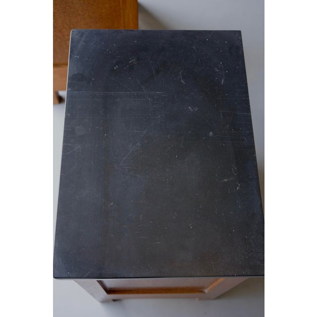 Art Deco Oak Bedside Cabinets by Henk Wouda for Pander & Zn., 1920s, Set of 2 For Sale - Image 15 of 18