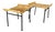 Pair of Caned Stools with Iron Frame by Carlo Hauner, Forma, Brazilian Modern, 1950s - Lot 851B For Sale