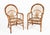 1960s Rattan and Bamboo Armchairs by Franco Albini, Italy, 1960s, Set of 2 For Sale - Image 5 of 11