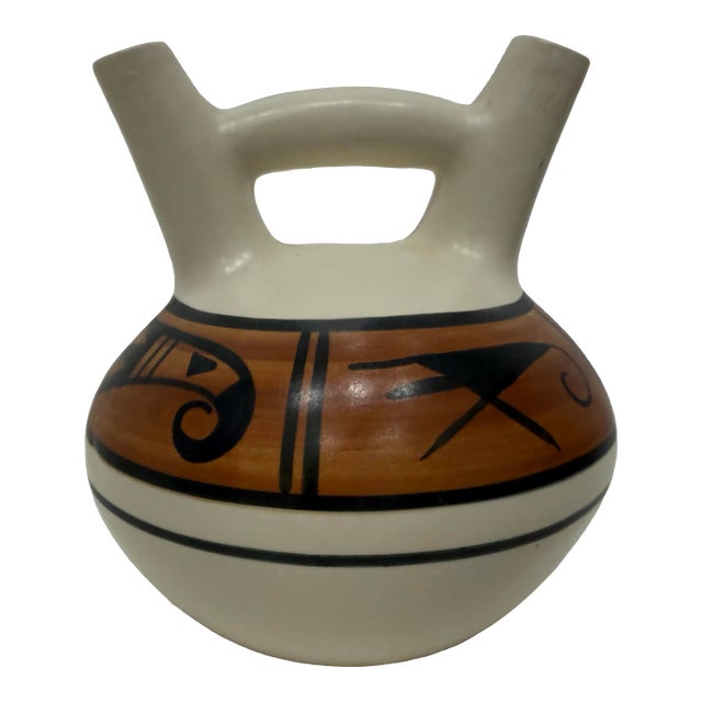 Vintage Midcentury Modern Decorative Ceramic by Janet Haefner For Sale