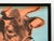 Pink Andy Warhol Vintage 1970 Pop Art Lithograph Print Hand Signed Framed Paris Exhibition Poster " Cow " 1966 For Sale - Image 8 of 12