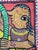Folk Art 1990s Madhubani Indian Folk Art Original Painting For Sale - Image 3 of 6