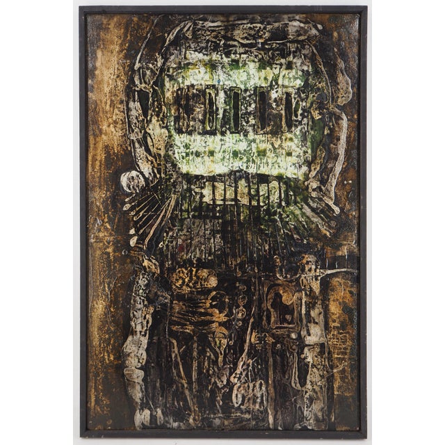 the Song of the Water Spirit Oil on Canvas by Jean-Pierre Vielfaure For Sale - Image 6 of 6