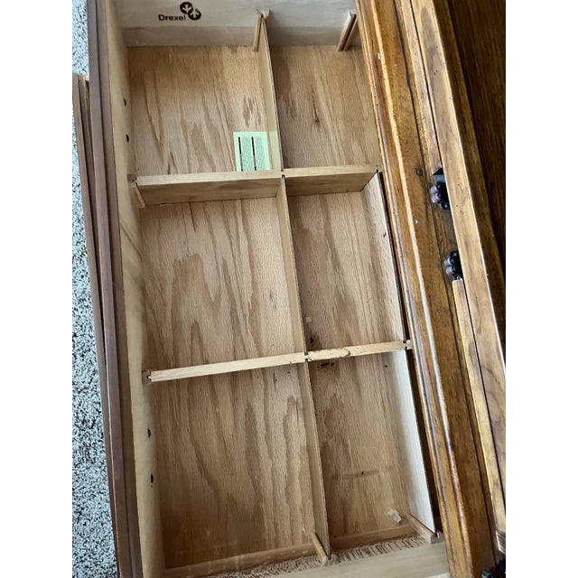 Campaign 1970s Passage by Drexel Heritage 3 Piece Campaign Entertainment Center - Set of 3 For Sale - Image 3 of 9