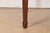 Kindel Furniture Federal Banded Mahogany Extension Dining Table, Newly Refinished For Sale - Image 11 of 14