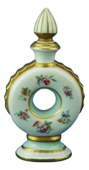 18th Century Hard Porcelain Perfume Bottle from Limoges, France, 1750s