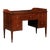 Italian 1820s Walnut and Mahogany Desk with Five Drawers, Pull-out and Banding For Sale