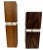 English 1990s David Linley Coromandel Cuboid Veneered Wood Candle Holders- Set of 2 For Sale - Image 3 of 8