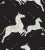 The House of Scalamandré Zebras Wallcovering, Black & Silver For Sale