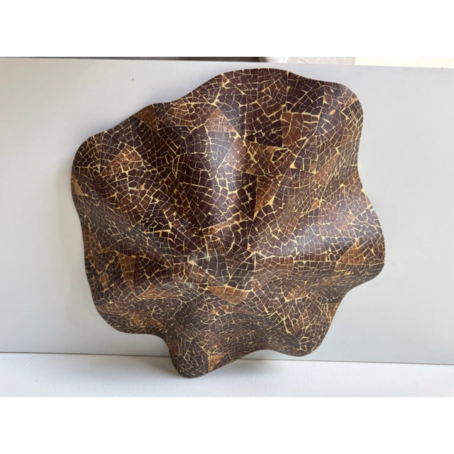 Large - 1980s Vintage Organic Cococnut Shell Sculptural Bowl/Sold For Sale - Image 9 of 12