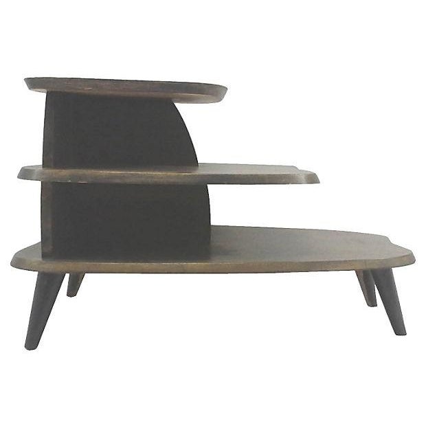 Mid-Century Modern Mid-Century Stepped End Table For Sale - Image 3 of 4
