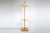 Mid-Century Wooden Floor Lamp attributed to Jan Vanek for Krasna Jizba, Former Czechoslovakia, 1950s, in Very Good...
