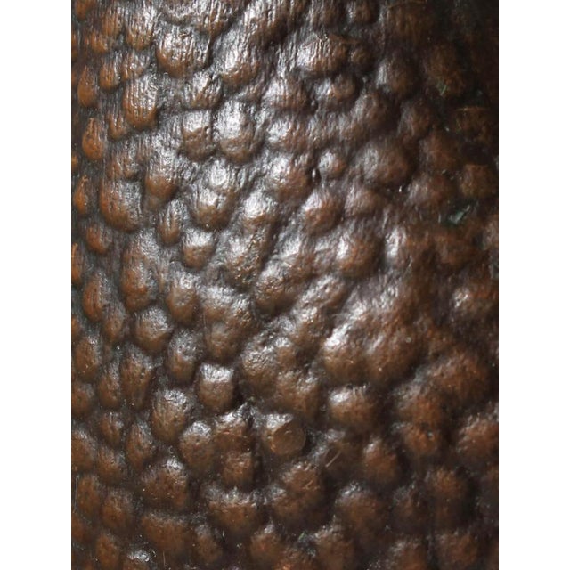 Brutalist Brutalist Sculptural Bronze Candleholder, 1970s For Sale - Image 3 of 6