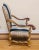 Gold Antique Gold Gilt Large Chair For Sale - Image 8 of 10