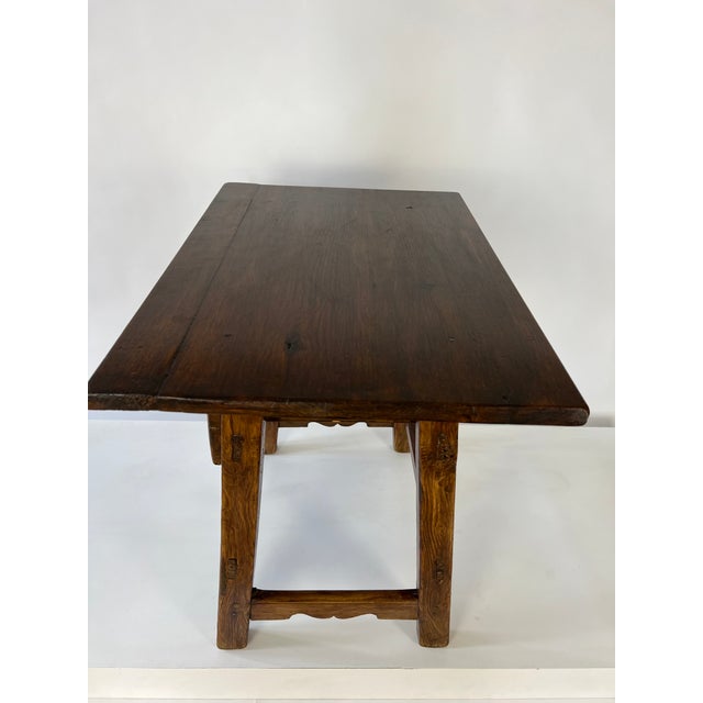Vintage Rustic Primitive Side Table with Drawer, 1960s For Sale - Image 12 of 18