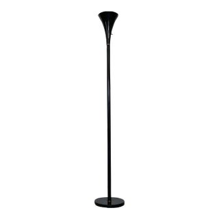 Mid-Century Modern Torchiere Trumpet Floor Lamp For Sale