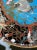 Black Meiji Japanese Cloisonne Enamel Charger With Crab, Fish, and Marine Life in Net For Sale - Image 8 of 12
