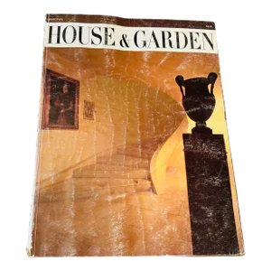 1983 House and Garden Prototype Issue, Prior to Launching the Last Incarnation of the Preeminent American Design Monthly Magazine