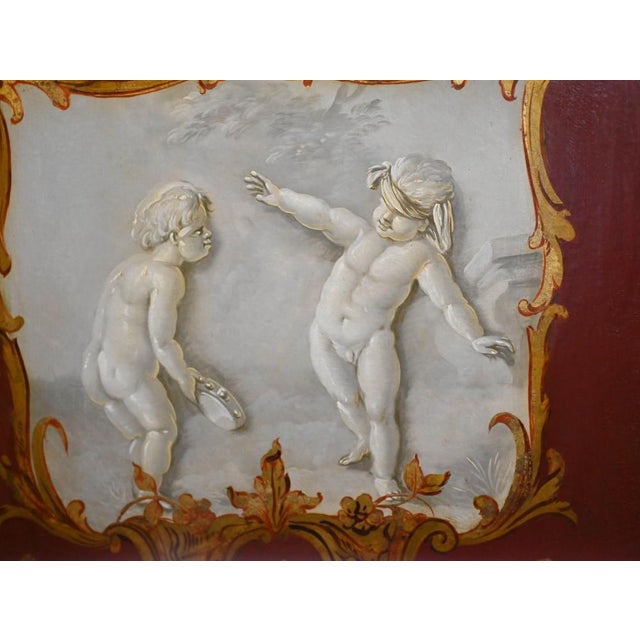 Antique Painted Chinoiserie Room Divider, 1890s For Sale - Image 17 of 18