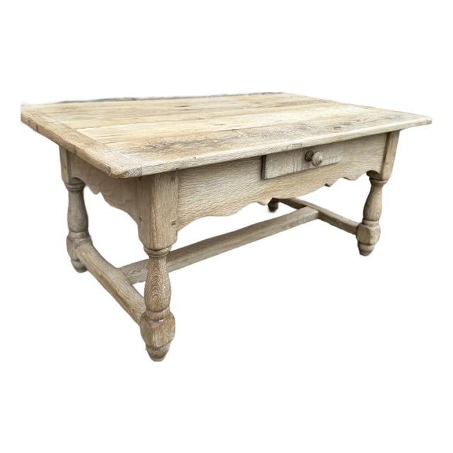 20th Century Scrubbed Coffee Table For Sale