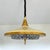 Mid-Century Modern Retractable Metal and Pressed Glass Pull Down Pendant Lamp, 1960s For Sale - Image 16 of 16