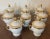 19th Century Antique 19th Century French Empire Old Paris Porcelain Pot De Creme or Handled Cups and Covers in White With Gold Bands 1800- Set of 8 For Sale - Image 5 of 12