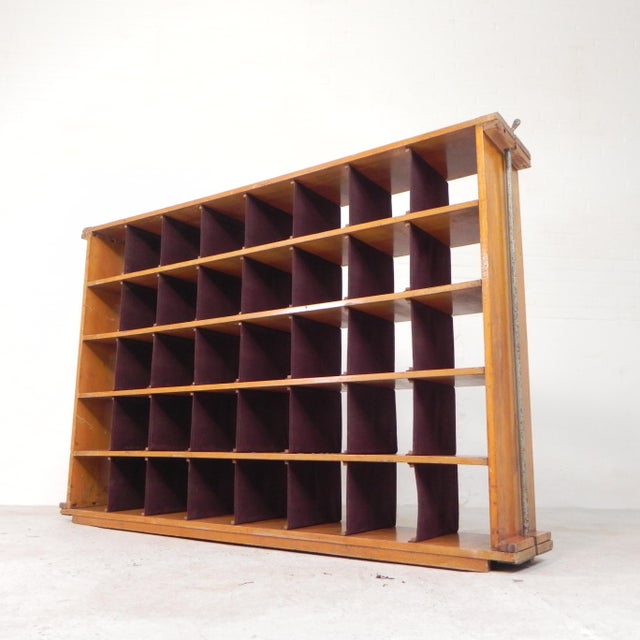 Beech Compartment Cabinet, 1950s For Sale - Image 16 of 18