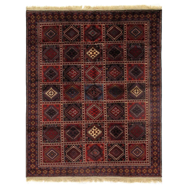 2020s Red Persian Hand Knotted Yalameh 6'7'' X 8'2'' For Sale - Image 5 of 5