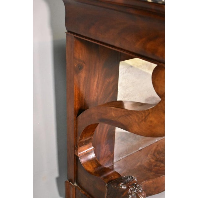 Antique French Louis Philippe Console Table For Sale - Image 14 of 16